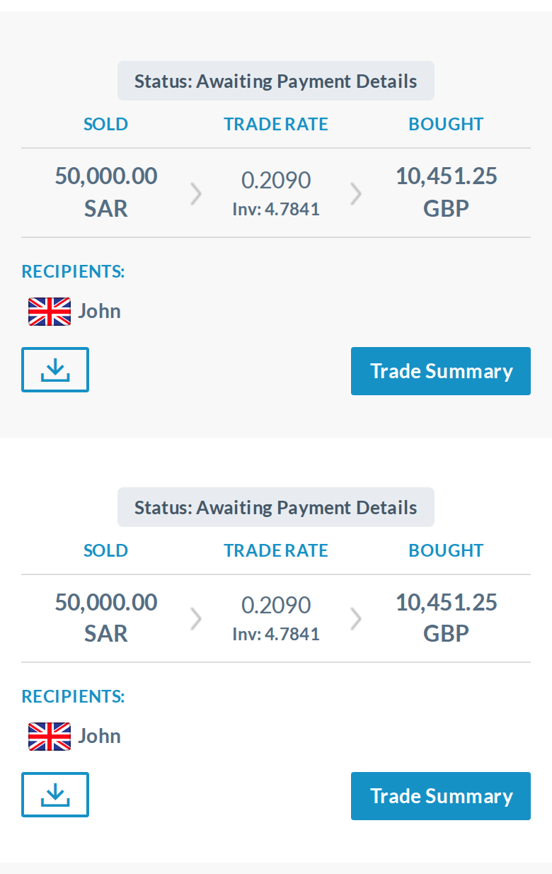 Phone: the pill is readable, but the two 2 Jun transfers still look identical.