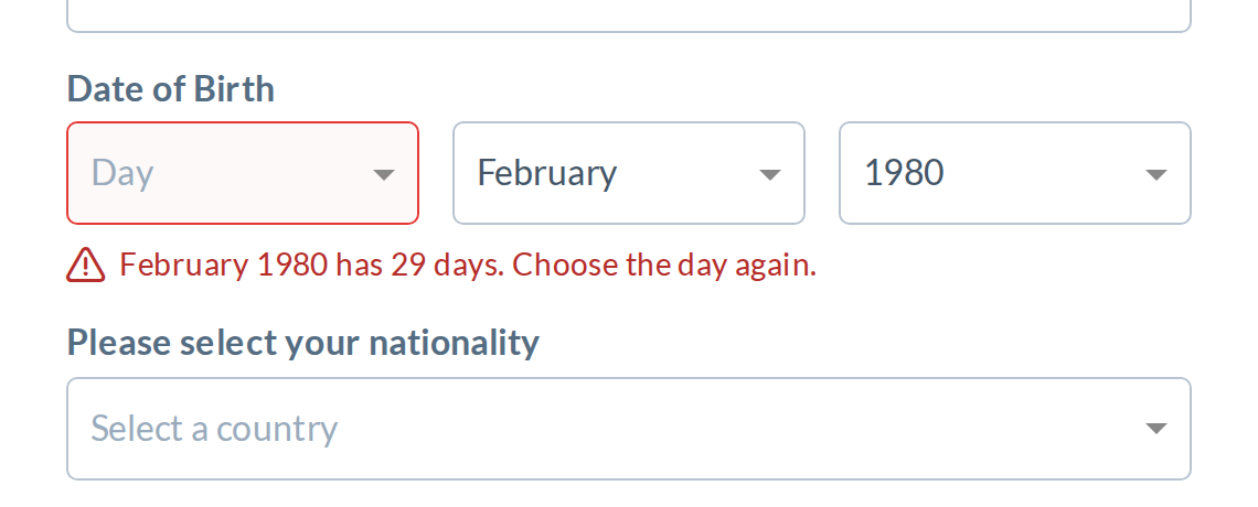 31, then 1980, then February: the day clears and the field says why