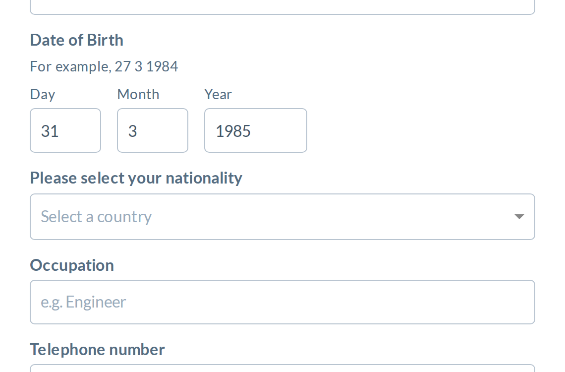 31 3 1985 typed: the birthday today's picker hides when March is chosen first